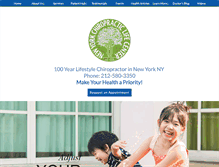 Tablet Screenshot of newyorkchiropractic.com